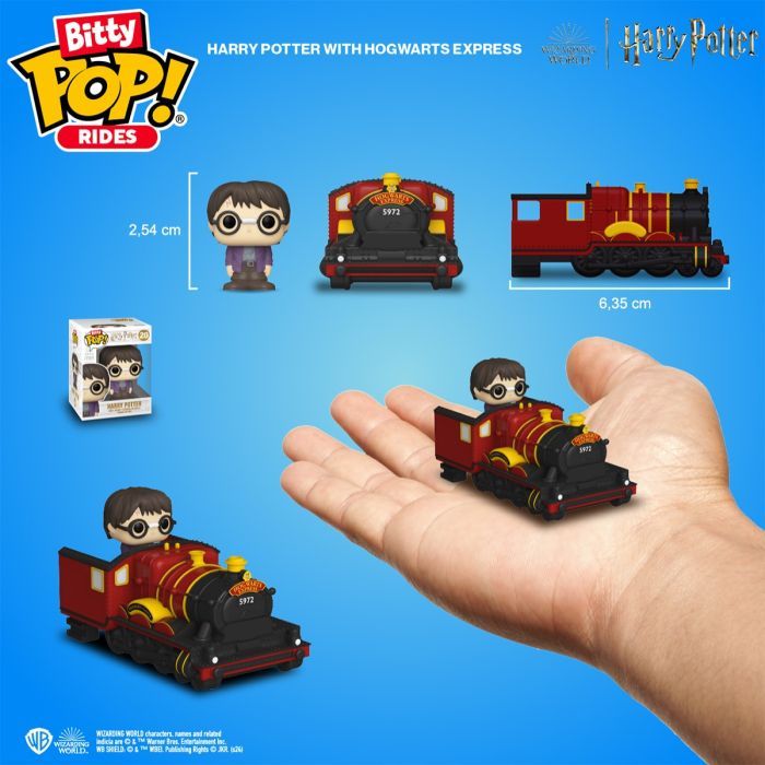 Фігурка Funko Pop набір Bitty Pop! Ride - Гаррі Поттер і Гоґвортський експрес (83622) зображення 3