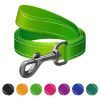 Повідець для собак WAUDOG Nylon Mono світловідбивний, S, Ш 15 мм, Д 300 см, салатовий (46435)