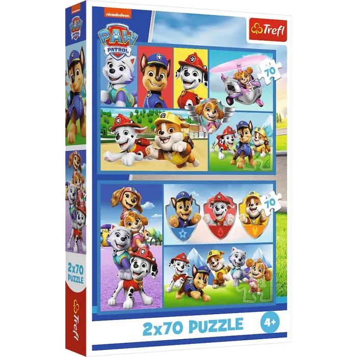 Пазл Trefl Paw Patrol Правила патруля 2x70 (5900511344417)