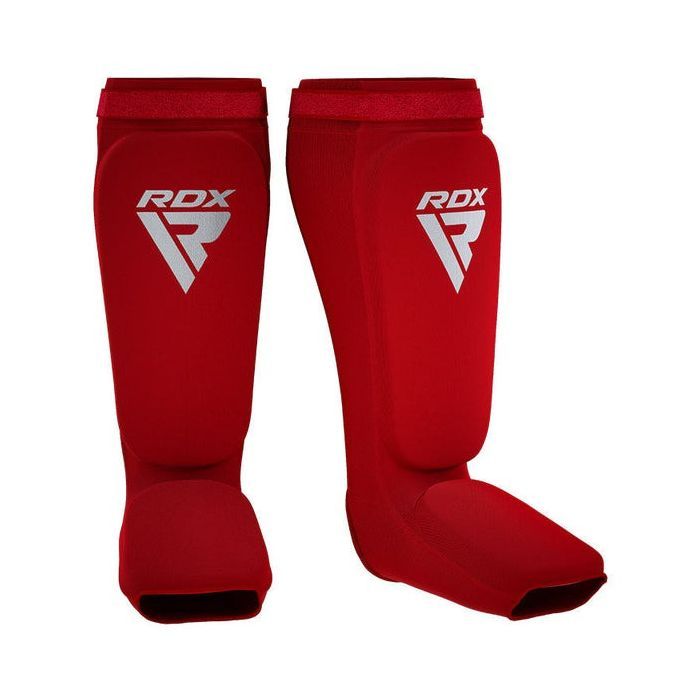 Захист гомілки і стопи RDX Shin Instep Foam Red/White XL (HYP-SIRW-XL)
