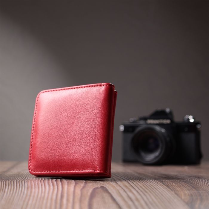 Кошелек ST Leather Из натуральной кожи Красный (22689) изображение 11