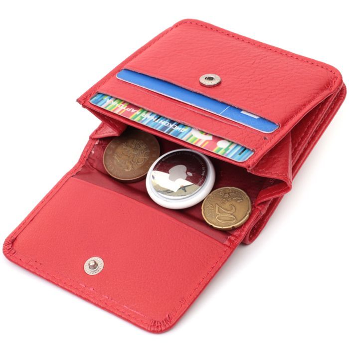 Кошелек ST Leather Из натуральной кожи Красный (22689) изображение 6