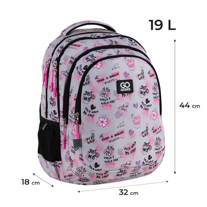 Рюкзак шкільний GoPack Teens 162L-3 (GO25-162L-3) зображення 2