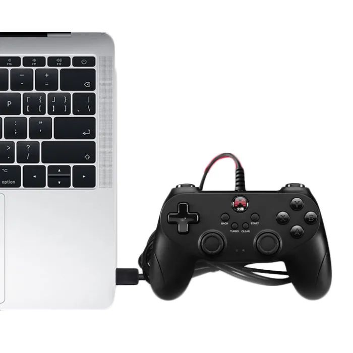 Геймпад Xiaomi Beitong Wired Gamepad PC, PS Light Edition-D2E Black (BTP-BD2E) изображение 4