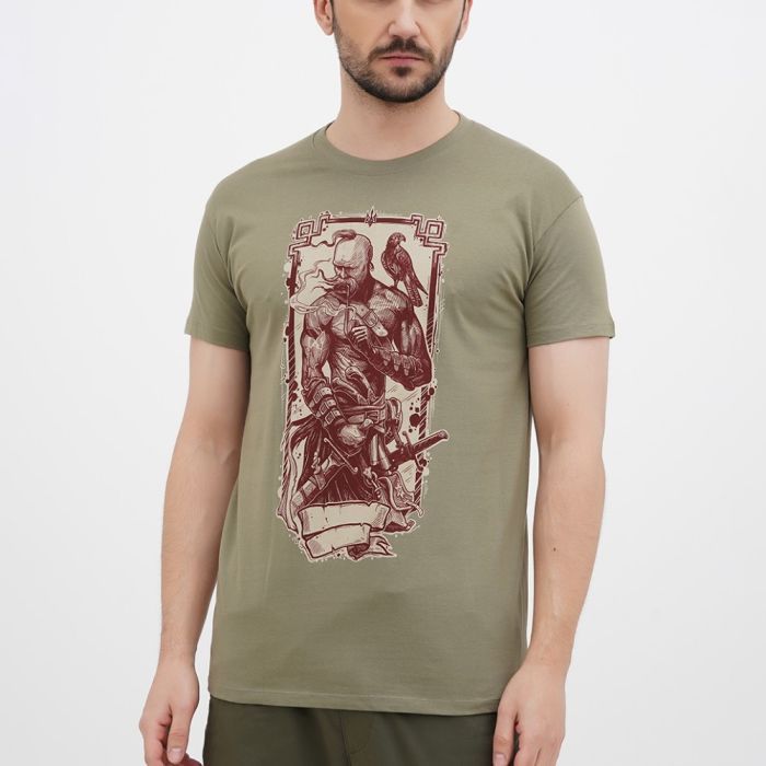 Футболка Sol's Imperial Cossack with hawk хакі S (11500268/396S)