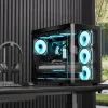 Корпус AeroCool P500C-G-BK-v1 Black (ACCM-PN01043.11) изображение 6