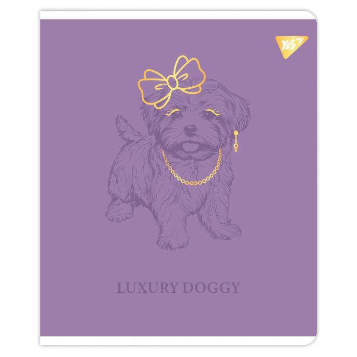 Тетрадь Yes Luxure doggy 48 листов линия (767553) изображение 3