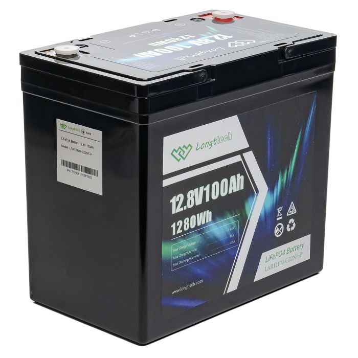 Батарея LiFePo4 Longttech 12.8V - 100Ah (LAR12100-G22NF-P) изображение 8