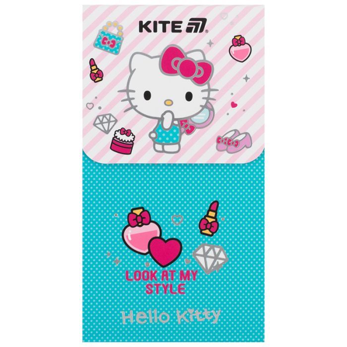 Блокнот Kite на магните Hello Kitty 60 листов, клетка (HK24-092-1)