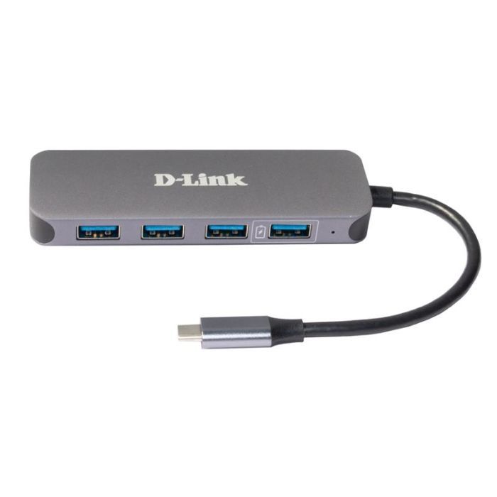 Концентратор D-Link DUB-2340 3xUSB3.0 1xUSB3.0 1xUSB (DUB-2340) зображення 2
