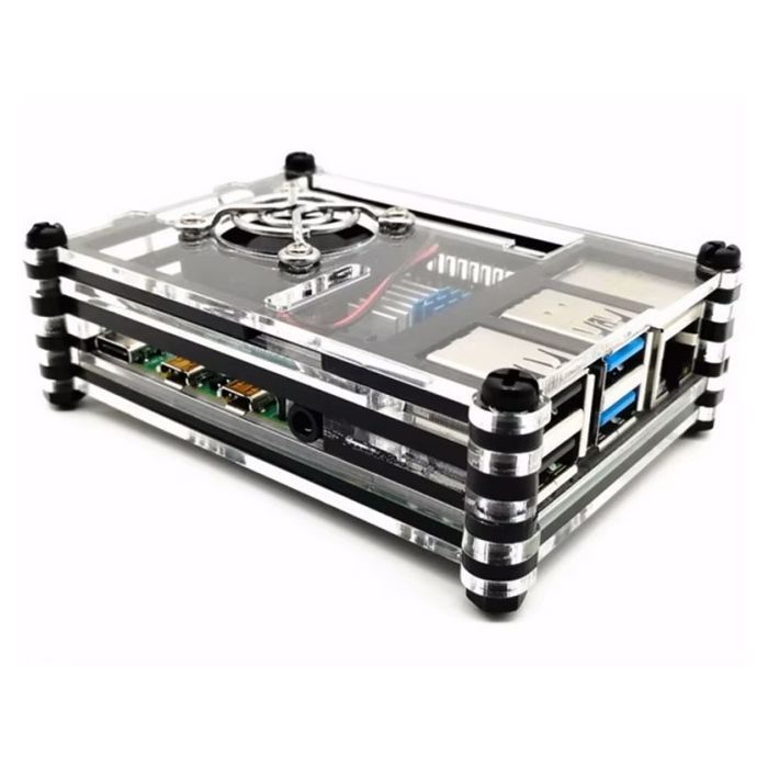 Корпус до промислового ПК KUONGSHUN for Raspberry Pi 4 (RA518) зображення 3