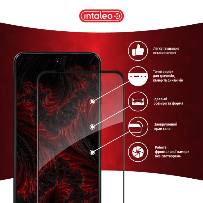Скло захисне Intaleo Full Glue MOTO G14 Black (1283126577772) зображення 3
