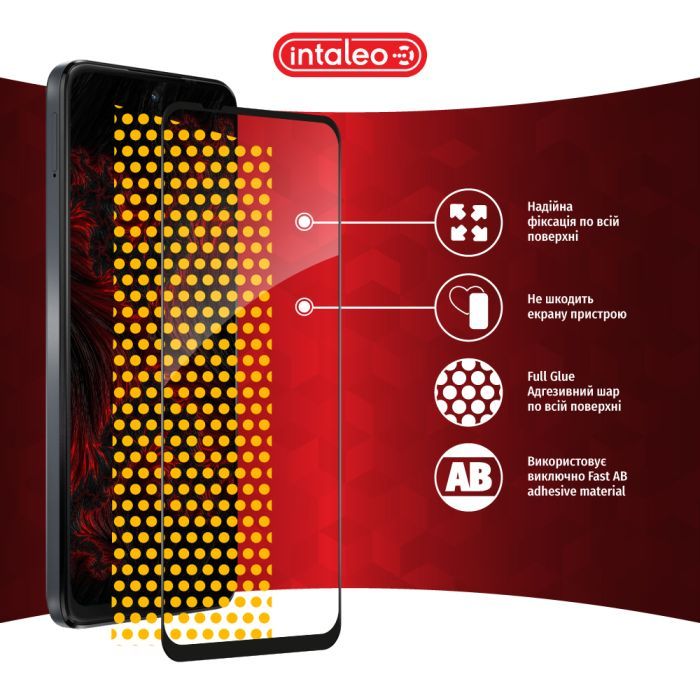 Скло захисне Intaleo Full Glue MOTO G14 Black (1283126577772) зображення 7
