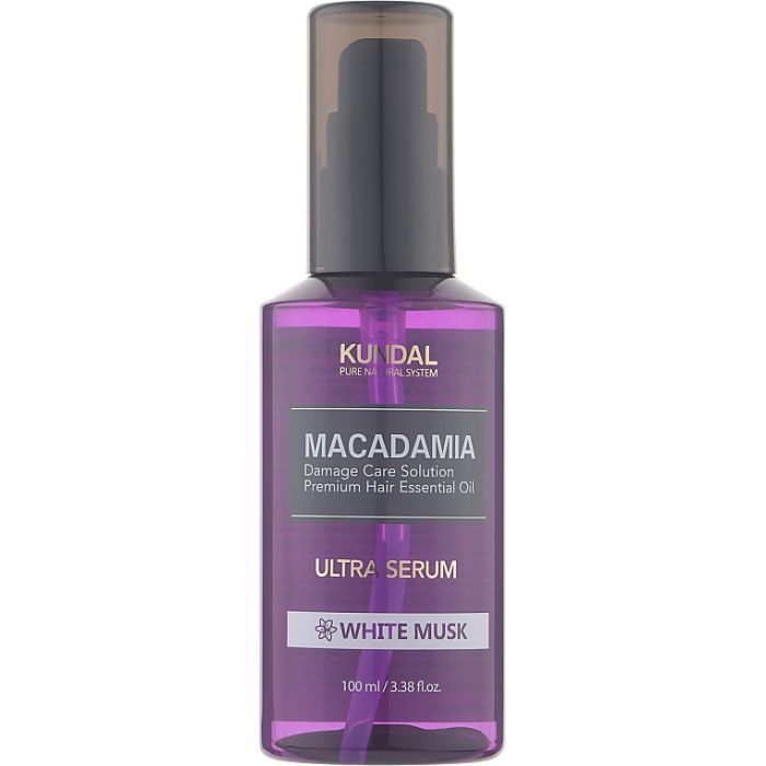 Сироватка для волосся Kundal Macadamia Ultra Hair Serum White Musk 100 мл (8809568740869)