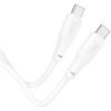 Дата кабель USB-C to USB-C 1.0m 240W TPE X93 white HOCO (6931474790736) изображение 5