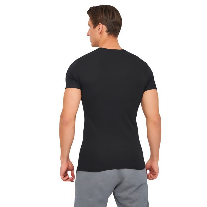Футболка Kappa T-shirt Mezza Manica Scollo V K1311 Nero чорний XXL (8052394813997) зображення 2