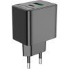 Зарядное устройство BOROFONE BAS14A Erudite 1xUSB-C PD20W + 1xUSB QC3.0 Black (6941991104947) изображение 4