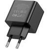 Зарядное устройство BOROFONE BAS14A Erudite 1xUSB-C PD20W + 1xUSB QC3.0 Black (6941991104947) изображение 5
