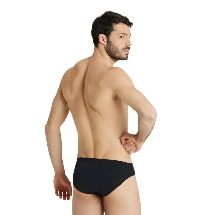 Плавки Arena Team Swim Briefs Solid 004773-550 чорний 80 (3468336633830) зображення 2