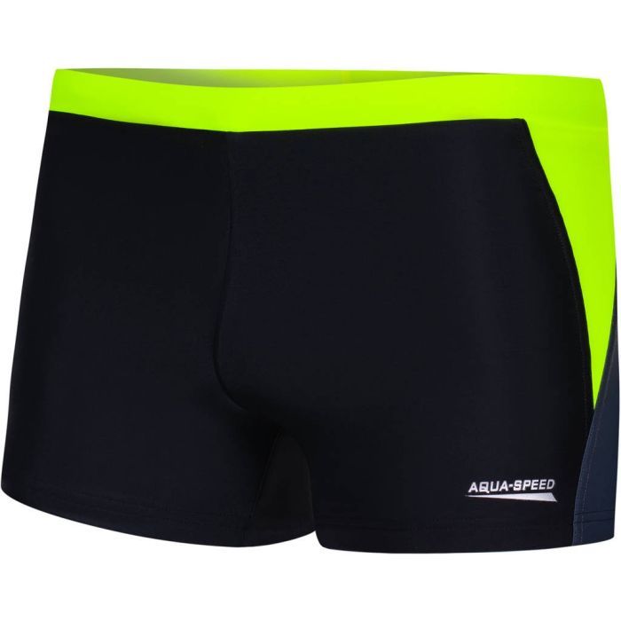 Плавки Aqua Speed Dario 346-138 чорний, флуоресцентний жовтий XL (5908217662439)