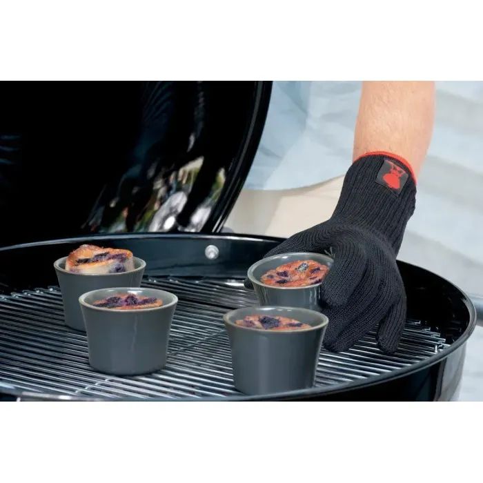 Аксесуар для барбекю Weber жаростійкі перчатки, S/M (6669) зображення 6