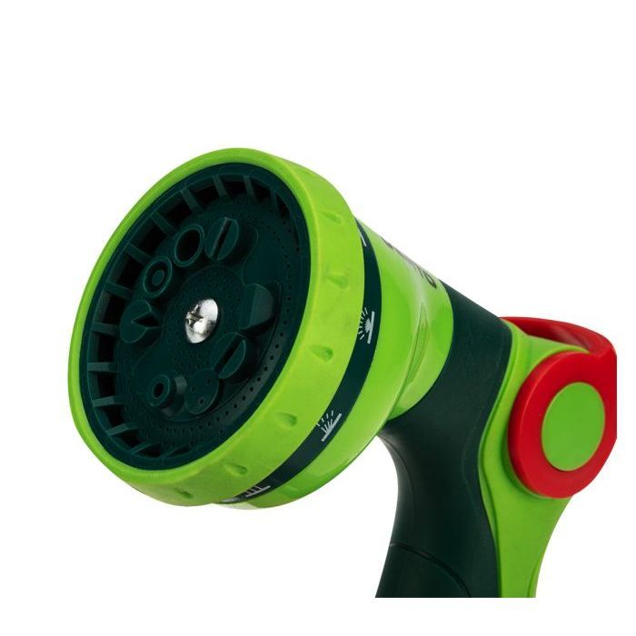 Пистолет для полива Verto пистолетный, 1/2"-3/4", 10 функций (15G717)
