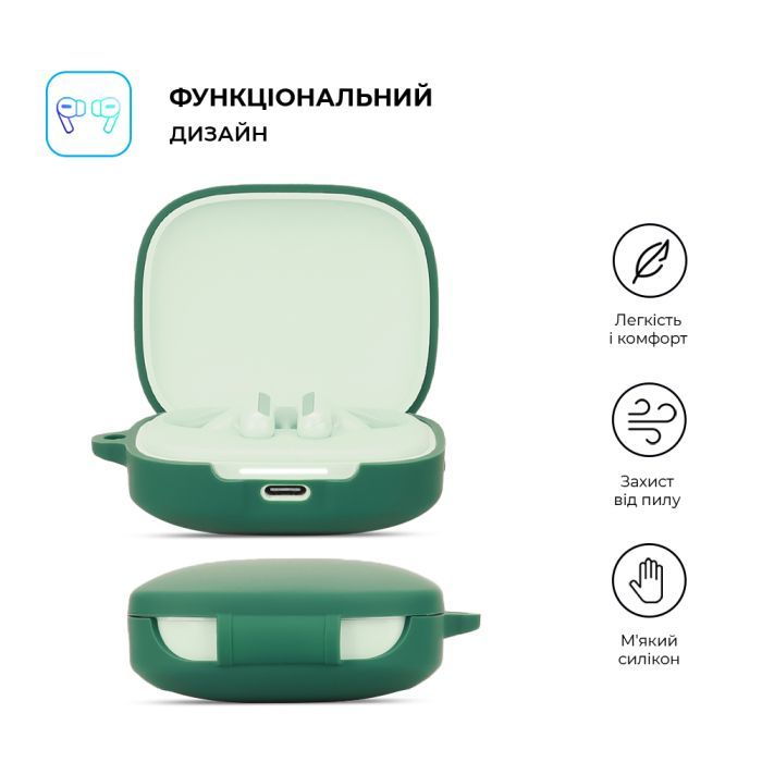 Чохол для навушників Armorstandart Hang Case для Xiaomi Redmi Buds 6 Black (ARM83390) зображення 2