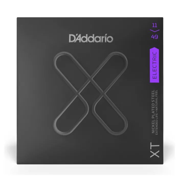 Струни для гітари D'Addario XT ELectric Nickel Plated Steel Medium (11-49) (XTE1149)