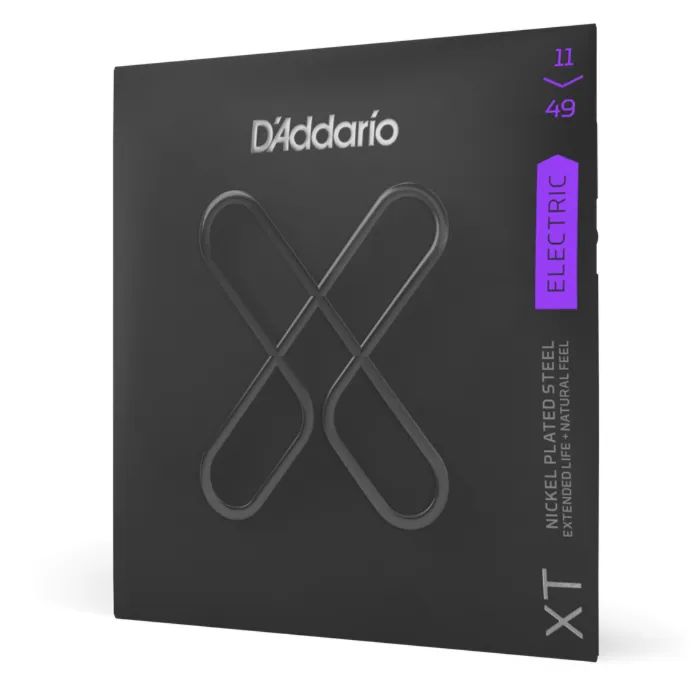 Струни для гітари D'Addario XT ELectric Nickel Plated Steel Medium (11-49) (XTE1149) зображення 2