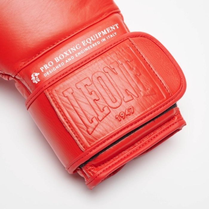 Боксерские перчатки Leone GN111 The Greatest Red 10 унцій (GN111_Red_10oz) изображение 8