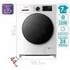Пральна машина PRIME Technics PWF 71279 DIV зображення 5