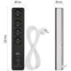 Мережевий подовжувач EMOS P1422SM 2m 4 роз. 1xUSB-A 1xUSB-C Wi-Fi 1,5мм2 (P1422SM) зображення 10