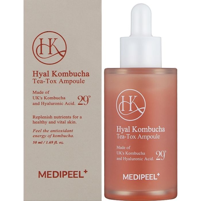 Сироватка для обличчя Medi-Peel Hyal Kombucha Tea-Tox Ampoule 50 мл (8809409346458)
