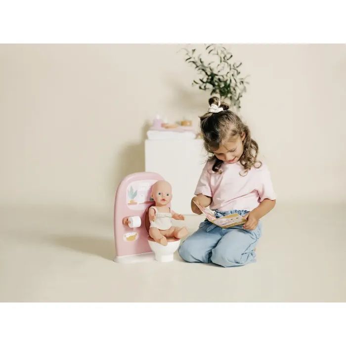 Игровой набор Smoby Ванная комната Беби Ньорс. Терракотовая пудра, с аксессуарами (7600220500) изображение 4