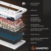 Клавиатура GamePro Genesis Warden MK160BL Outemu Swithes USB White (MK160BL) изображение 5