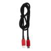 Дата кабель USB-C to USB-C 1.0m 100W black 2E (2E-CC100-WH) изображение 2