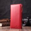Гаманець ST Leather З натуральної шкіри Червоний (22533) зображення 8