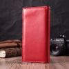 Гаманець ST Leather З натуральної шкіри Червоний (22533) зображення 9