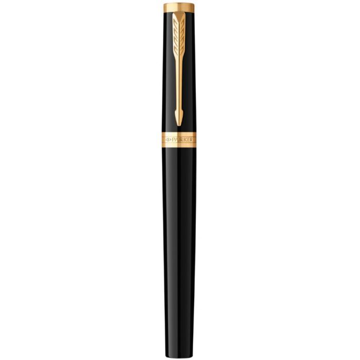 Ручка пір'яна Parker INGENUITY Black Lacquer GT FP F (60 011) зображення 2
