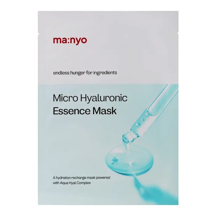 Маска для обличчя Manyo Micro Hyaluronic Essence Mask Тканинна 23 г (8809730956319)