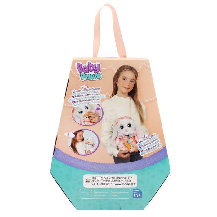 Інтерактивна іграшка Baby Paws Зайченя (927124IM) зображення 2