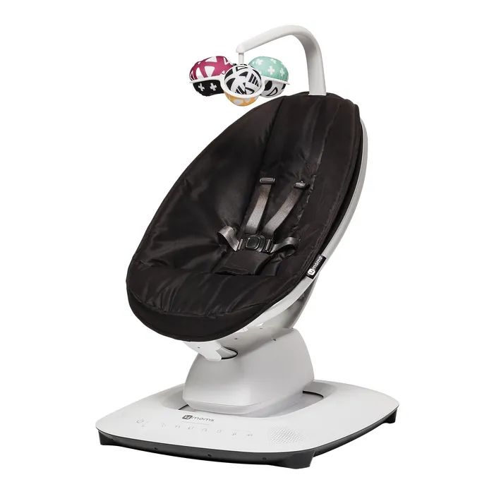 Кресло-качалка 4moms MamaRoo 5.0 black classic (817980017757)