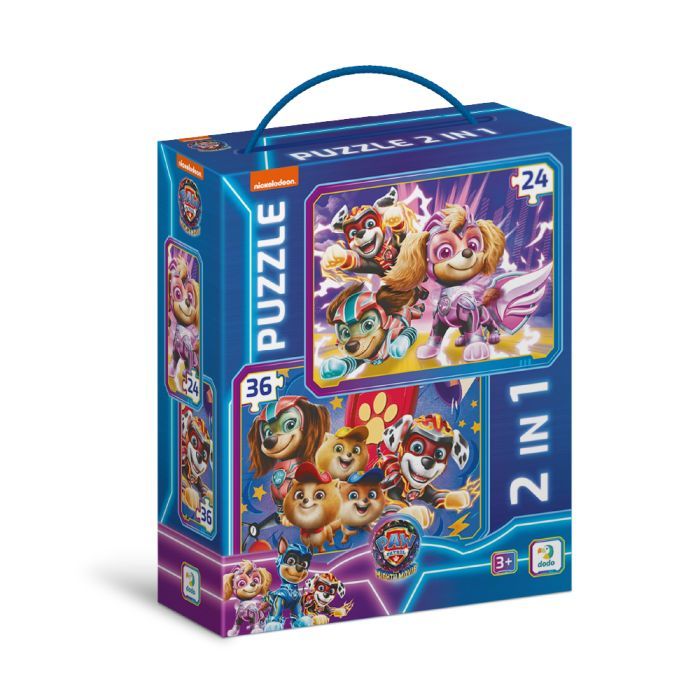 Пазл DoDo 2 в 1 Paw Patrol. Сохраняем мир в безопасности! (200573)