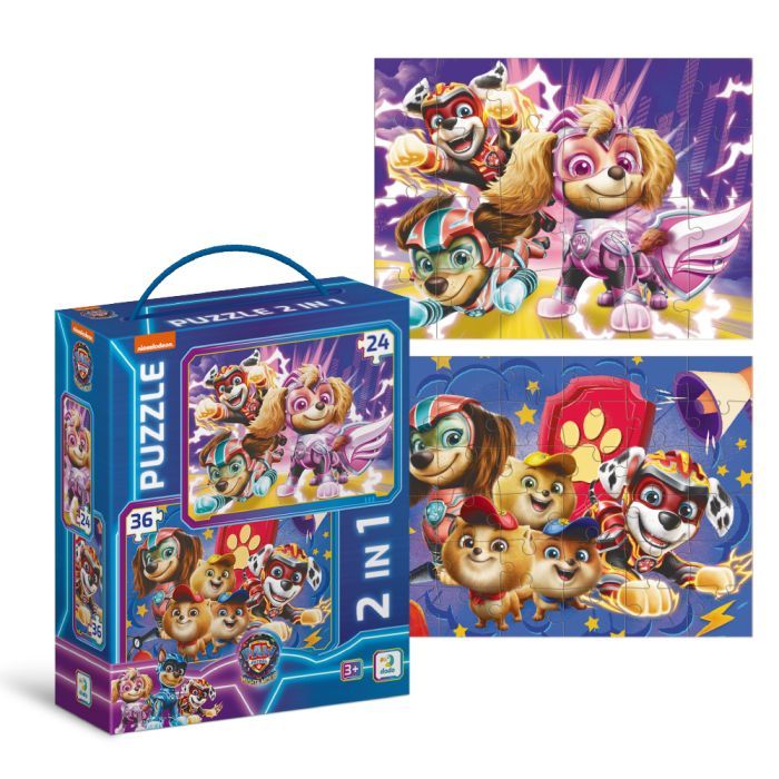 Пазл DoDo 2 в 1 Paw Patrol. Сохраняем мир в безопасности! (200573) изображение 2