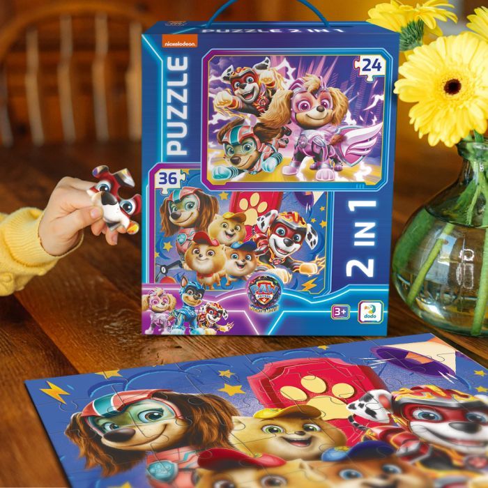 Пазл DoDo 2 в 1 Paw Patrol. Сохраняем мир в безопасности! (200573) изображение 7
