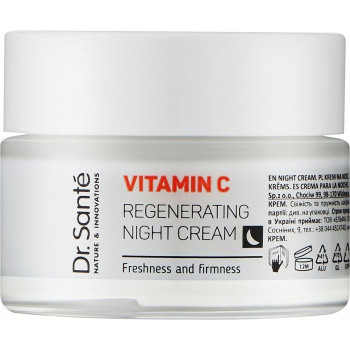 Крем для обличчя Dr.Sante Vitamin C Нічний Відновлювальний 50 мл (4823015940576) зображення 2