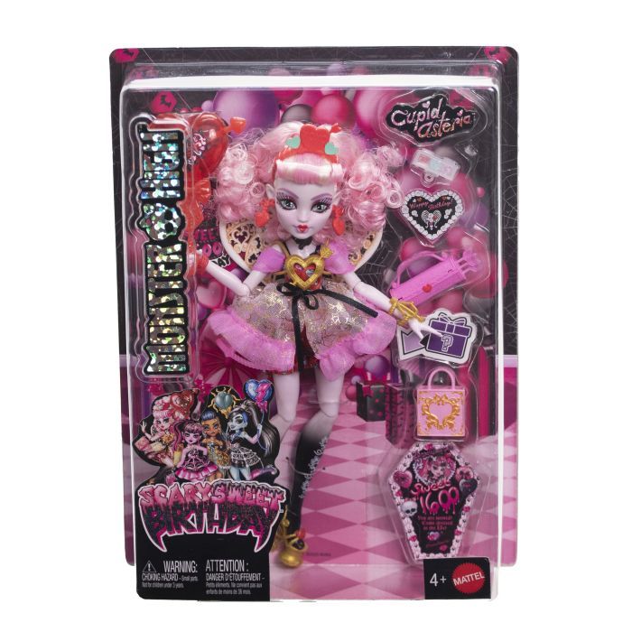 Кукла Monster High Страх какой сладкий день рождения Купидон (JBG77) изображение 6