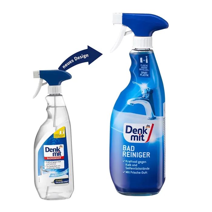 Спрей для чистки ванн DenkMit Bad Reiniger 1 л (4066447790757) изображение 3