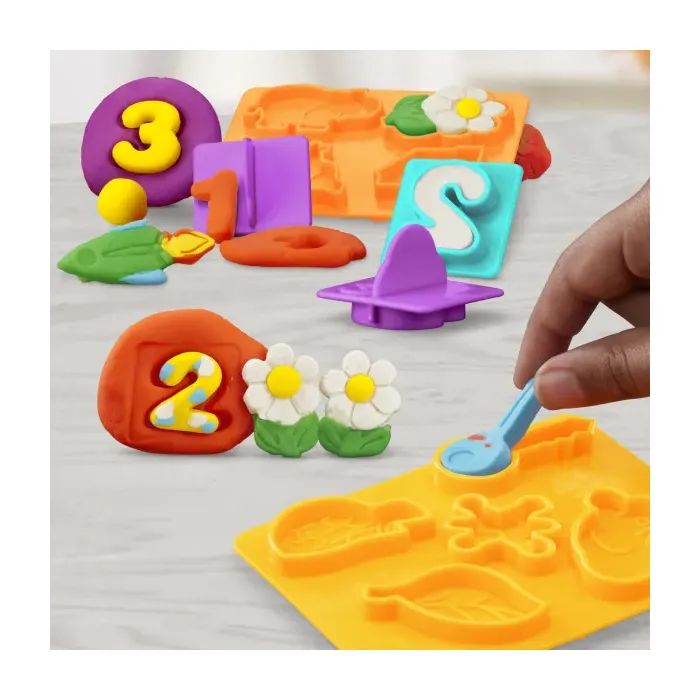 Набор для творчества Hasbro Play-Doh Основи E8533 Fundamentals numbe (E8530_E8533) изображение 5