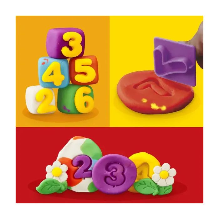 Набор для творчества Hasbro Play-Doh Основи E8533 Fundamentals numbe (E8530_E8533) изображение 7